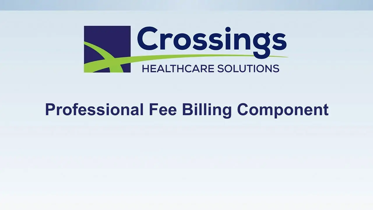 Professional Fee Billing Component