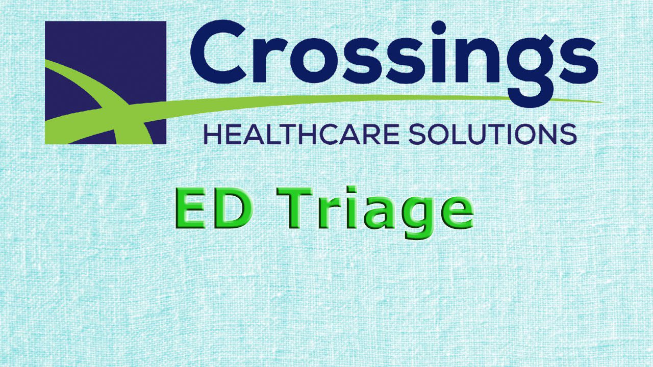 Emergency Department (ED) Triage