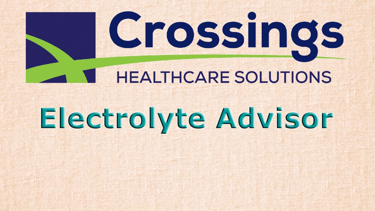 Electrolyte Advisor