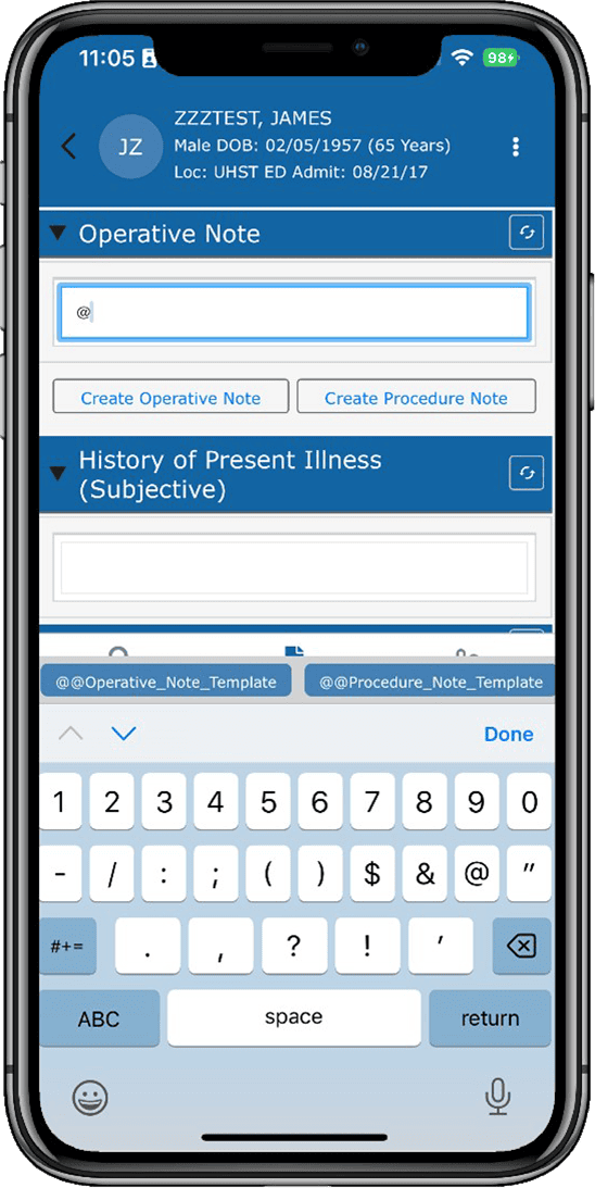 Crossings Mobile Application Documentation Screen 2